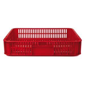 Slim Crate - Open Top - Live Bird - Vented - Plastic Crate - 74 x 53 x 31 cm - Virgin Material - HACCP - PI-LB10_slim-virgin