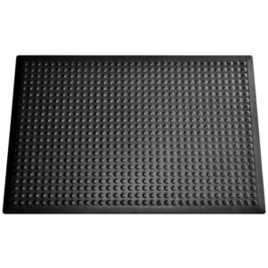 Rubber Mat - Bubblemat Anti-Fatigue - 120 x 90 x 1.4 cm - Black - BF010002