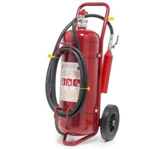 Fire Extinguisher Trolley - Full - Foam - A, and B Class Fires - 50L
