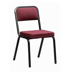 Rickstacker Office Chair - No Arms - 82 x 45 x 56 cm - SE024-burgundy