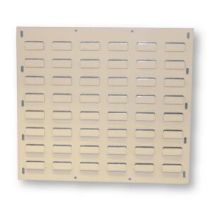 Panel for Stack & Hang Bin - Wall Mounted Steel Louvre Panel - Small Part Storage - 43.2 x 45.7 cm - PANEL0432
