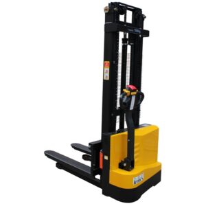 Pallet Stacker Electric - Adjustable Forks - Walk Behind - 1500kg Capacity - 3.3m Lift - ES1500-3300-AJF