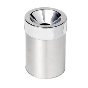 Table Top Ash Pillar - Stainless Steel - Funnel Lid - 90  x 145 (H) mm - 053SS