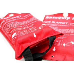 Fire Blanket - Uncoated - 1.0 x 1.0 m - FIRBLK002
