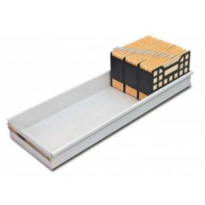 Pull Out Lockable Drawer - For Steel Bulk Filer - Mobile Shelving - Motorcraft Grey - POLD