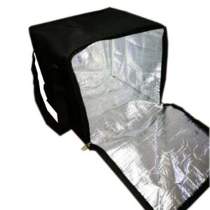 Delivery Food Bag - Pizza Bag - Accommodates 7 Boxes - MK2 Food Bag - SQR4BL