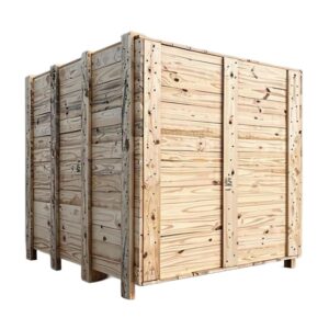 Solid Wooden Box Crate - 2 Way Entry - 50 x 50 x 50cm