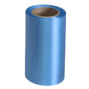 SFS Light Blue Satin Ribbon -100mm x 10m