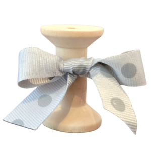 No 127 – Silver Grey Dot 15mm