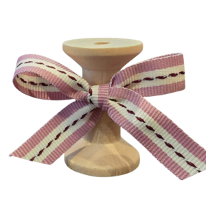 No 017 – Dark Pink/lt Cream/Burgundy 12mm