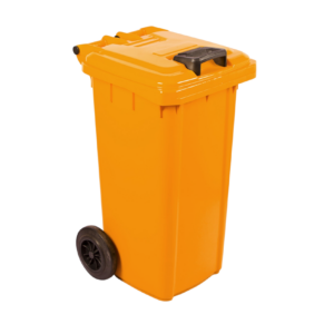 Wheelie Bin 80L Orange