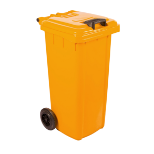 Wheelie Bin 120L Orange