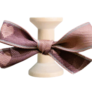 No 206 – Heart Dusky Pink, Silver Grey, Victorian Purple 20mm