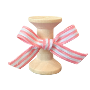 No 001 – Pink & White Stripe 10mm