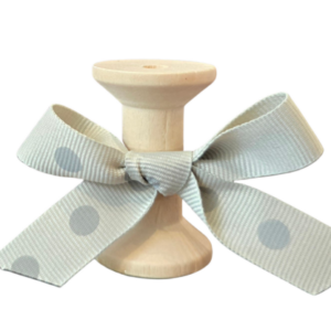 No 128 – Stone Grey Dot 15mm