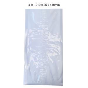 Cellophane Packets (100 units)(4lb 210 + 25 x 410mm 30 mic)