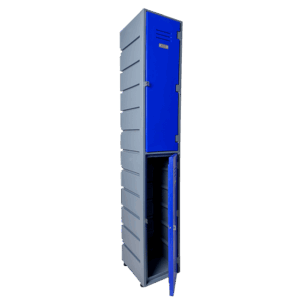 Flat Top Solid Plastic Lockers