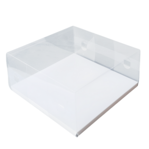 Clear Box with Clip – 250 x 250 x 130mm