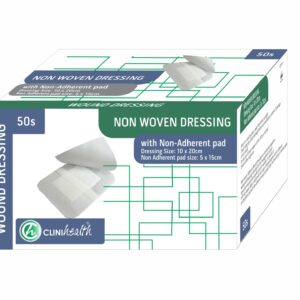 Dressing Non-Woven with Pad 10x20cm- 50s