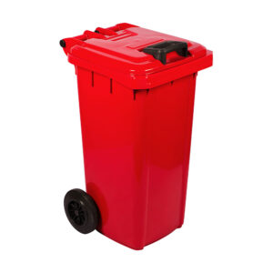 Wheelie Bin 80L Red