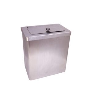 Sanitary Towel Bin – Stainless Steel – Large