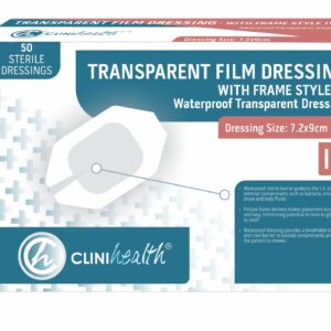 Dressing Transparent Film with Frame style IV – 7.2 x 9cm – 50s