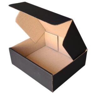Black Gift Shipper Box – Medium 220mm x 180mm x 75mm