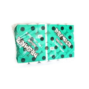 Premier Delux 1 ply toilet tissue